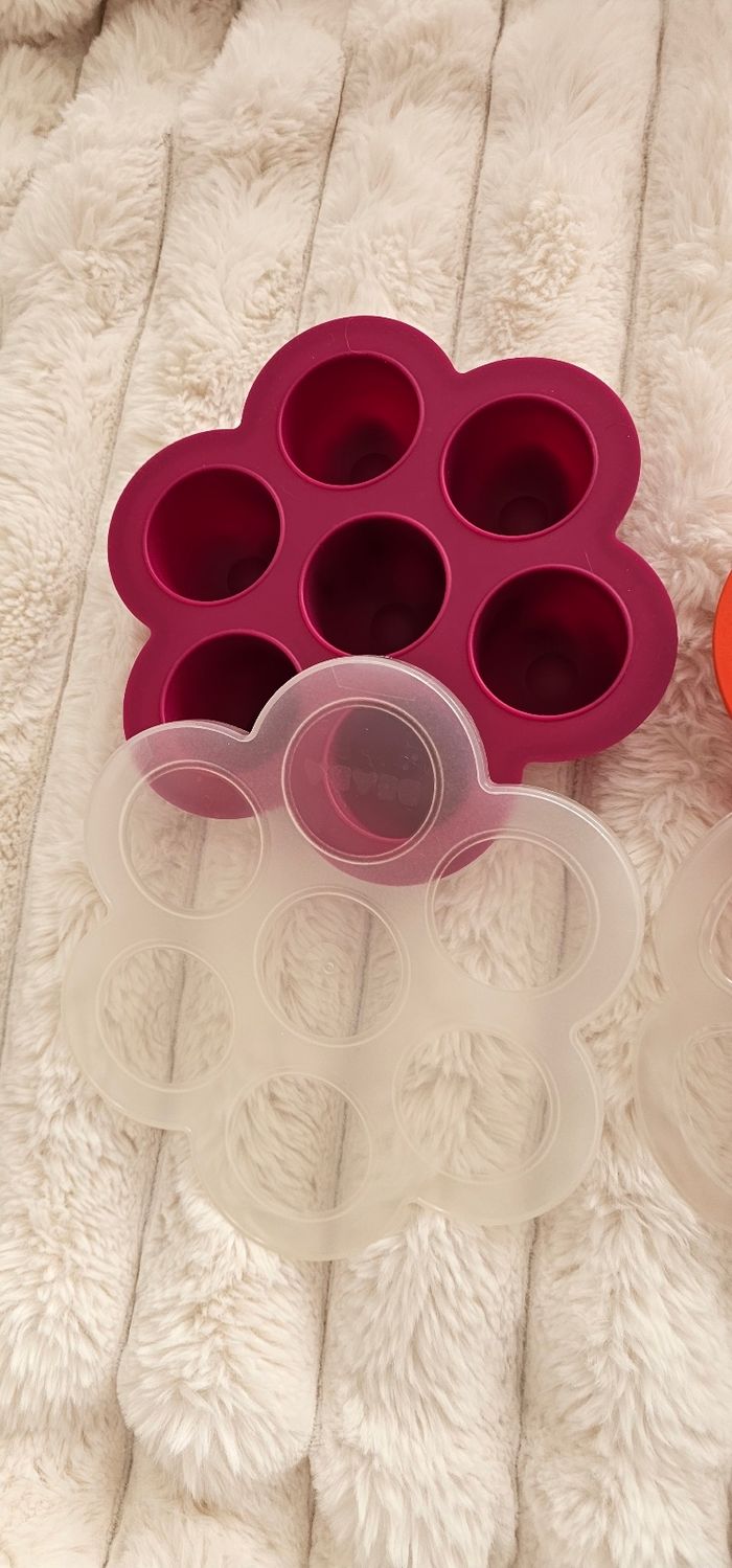 Lot de 3 fleurs 🌸 multiportions BEABA - photo numéro 4