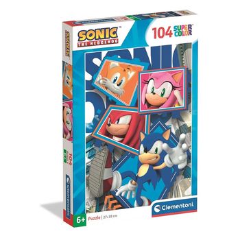 Puzzle 104 pièces Sonic - Sega - NEUF