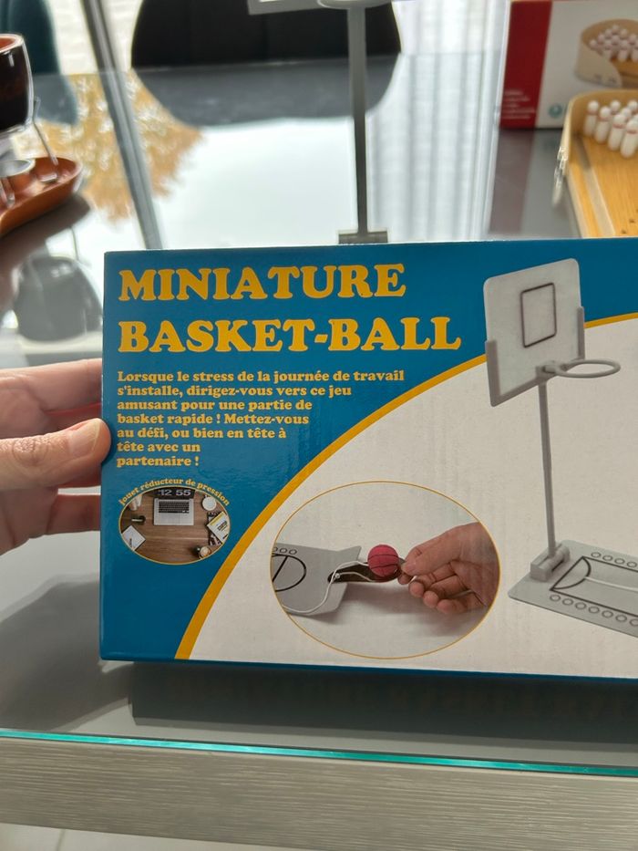 Jeux miniatures- basket et bowling - photo numéro 3
