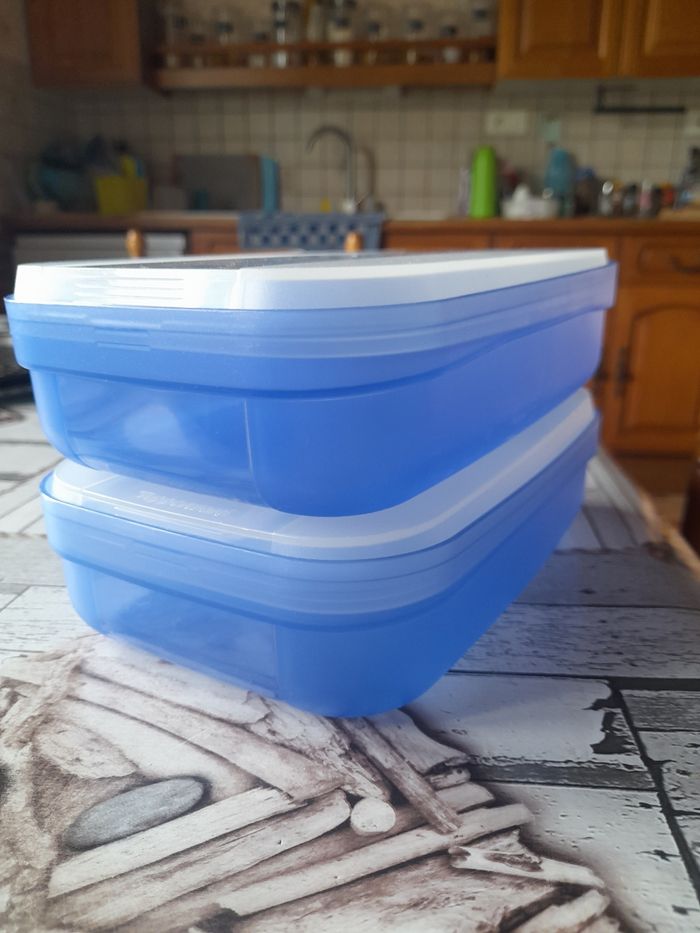 Lot de 2 boîtes à bascule 700ml Tupperware