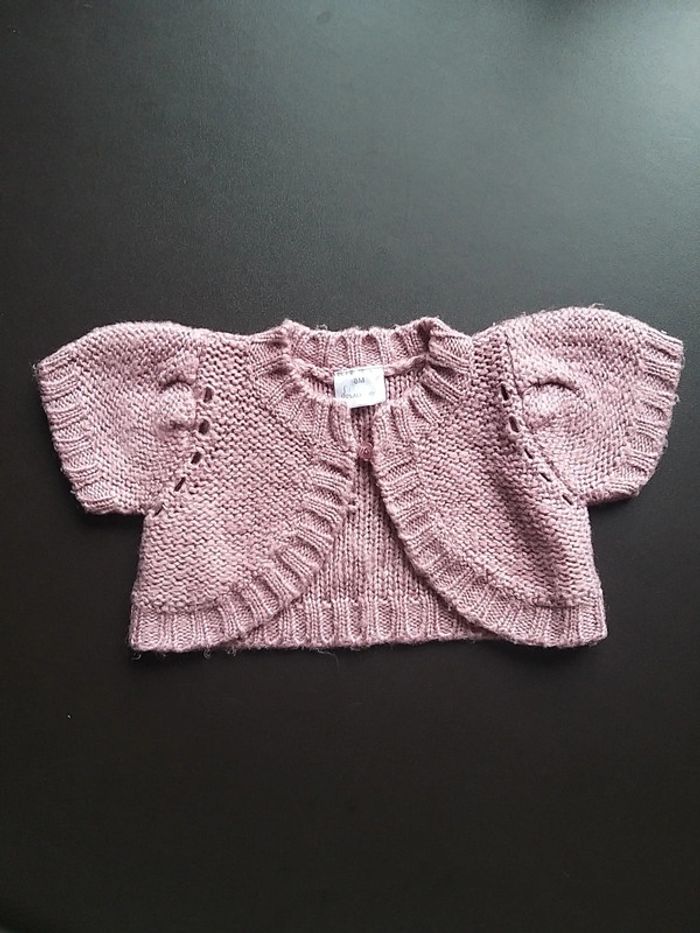 Gilet manche courte 6 mois