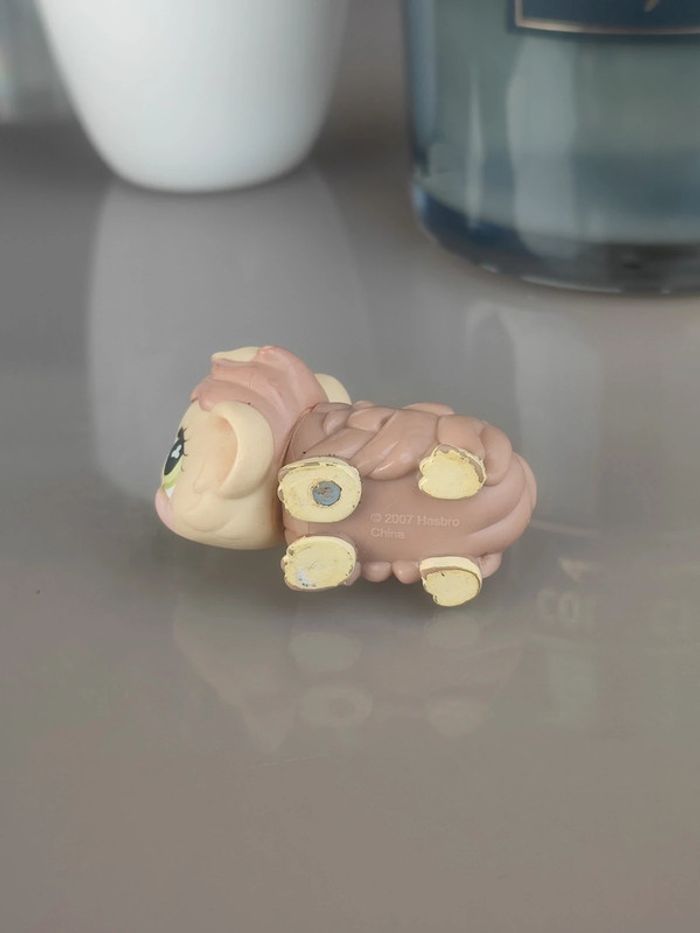 Littlest Pet Shop tan beige hamster guinea pig #494 - photo numéro 3