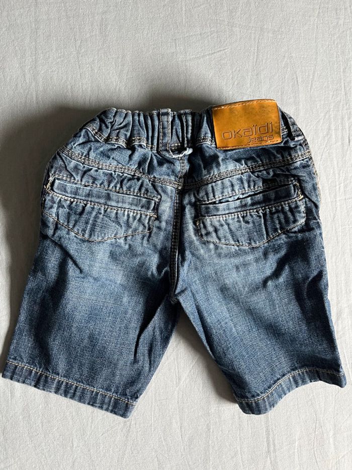 Lot de 2 shorts garçon Okaidi 3 ans - photo numéro 3