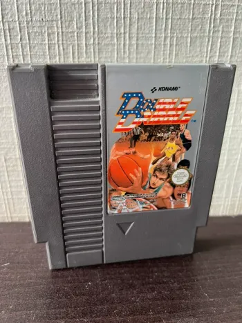 🎮 Jeu Double Dribble - Nintendo NES (Konami) - Original 1987