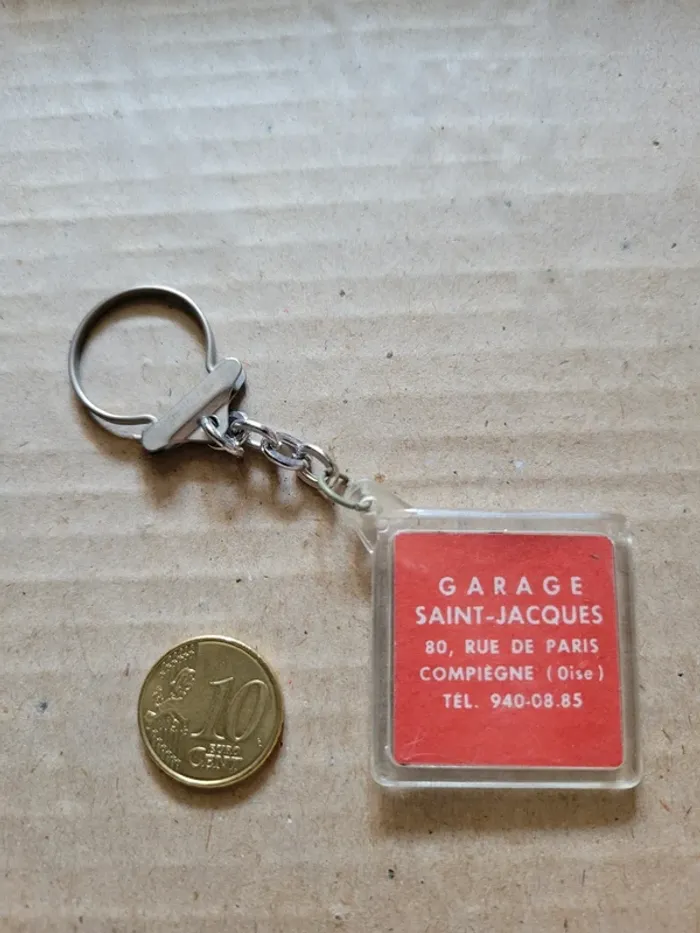 Simca automobile porte clef vintage - photo numéro 2