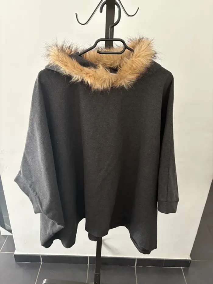 Poncho fourrure Taille Unique
