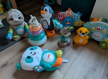 Lot jouets interactif 