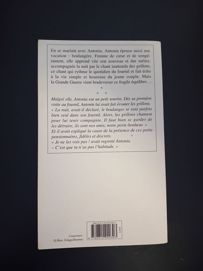 Livre "Les grillons du fournil" - photo numéro 2