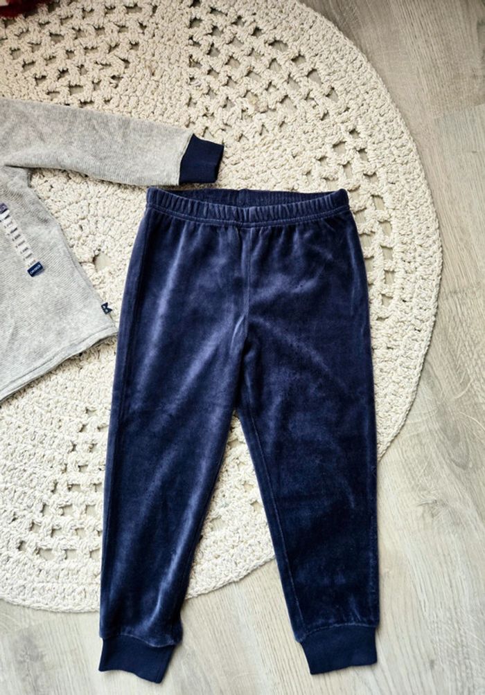 Boy: pyjama velours Okaïdi neuf 3 ans - photo numéro 2