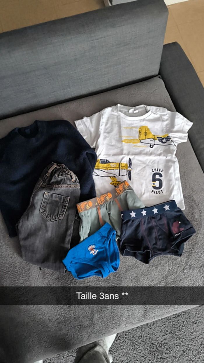 Lot taille 3ans garçon