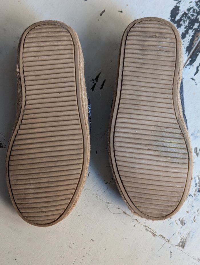 Espadrilles en toile gris foncé Tams – pointure 29 - photo numéro 5