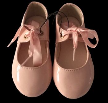 Ballerines roses vernis