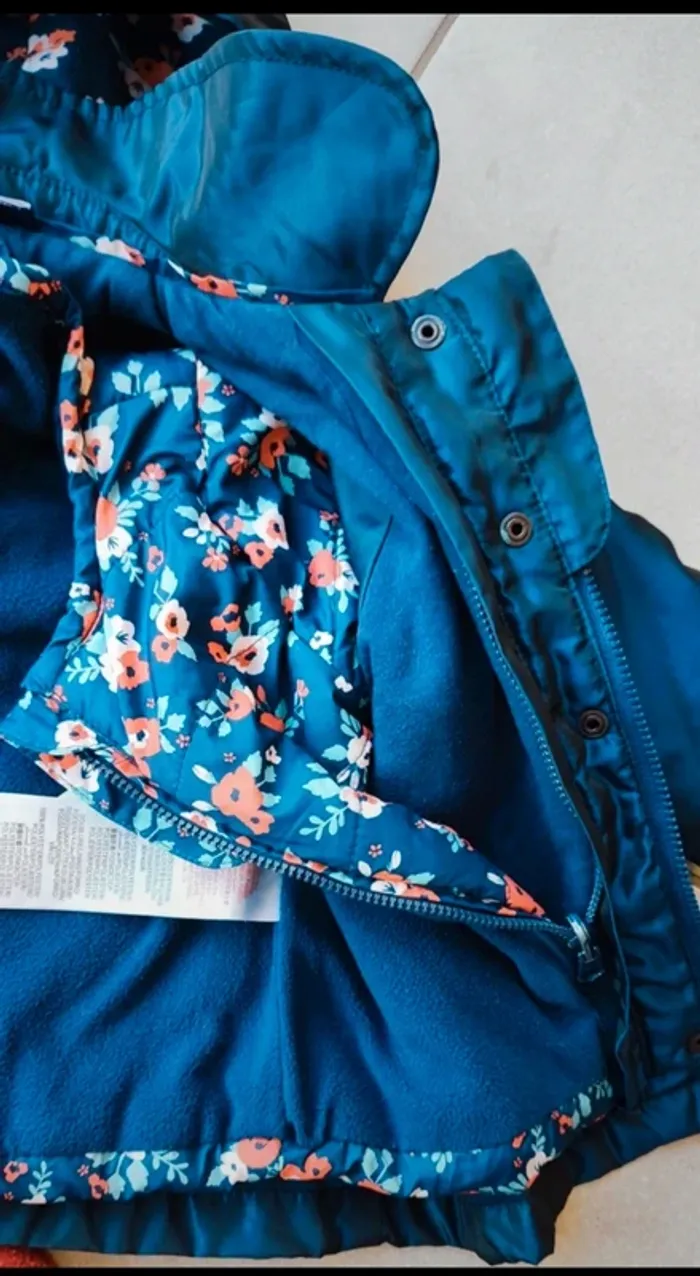 Joli blouson 2 en 1 - Sergent Major - fille 6 mois - Parfait état - photo numéro 7