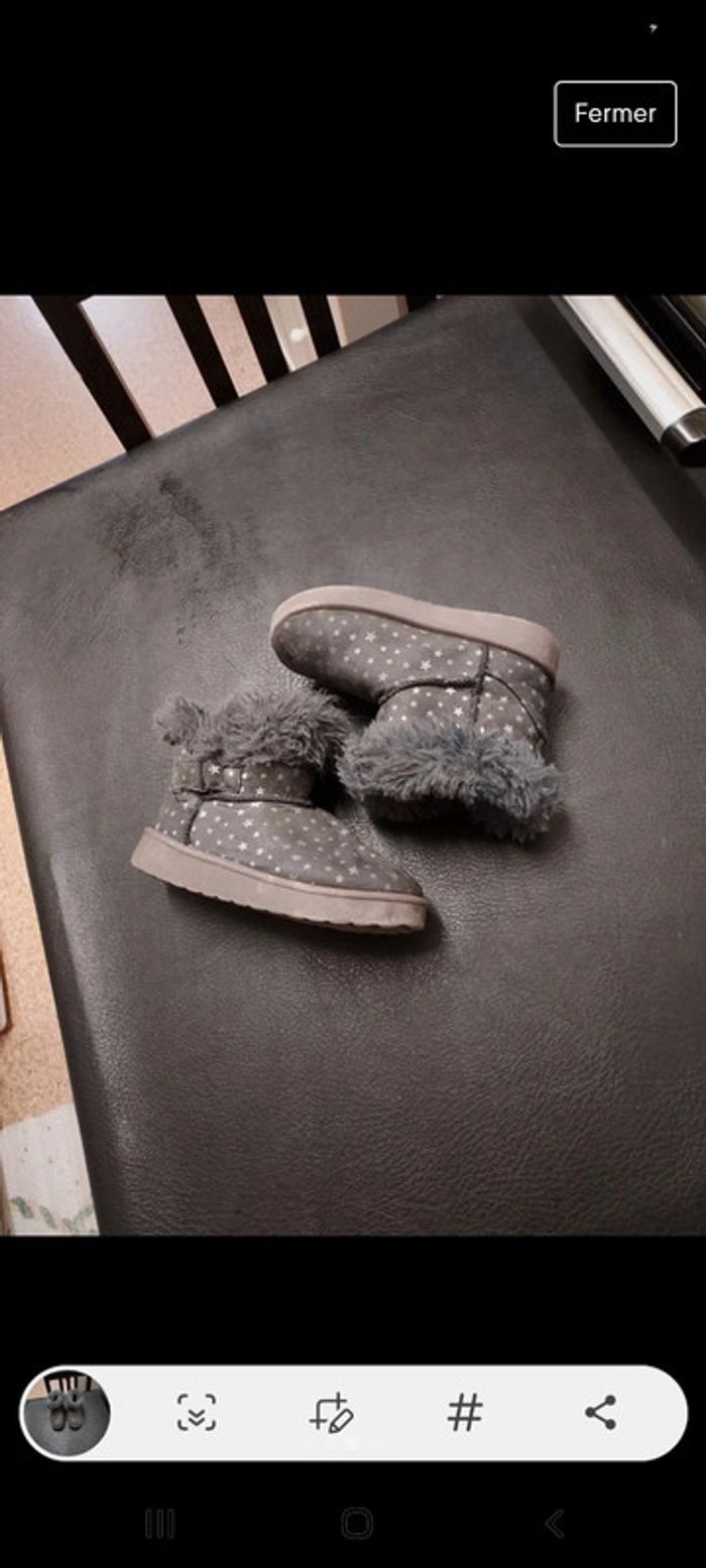 Lot de 3 paires de chaussures hiver fille 29 - photo numéro 9