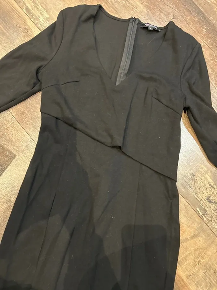 Petite robe noire manches 3/4 - photo numéro 5