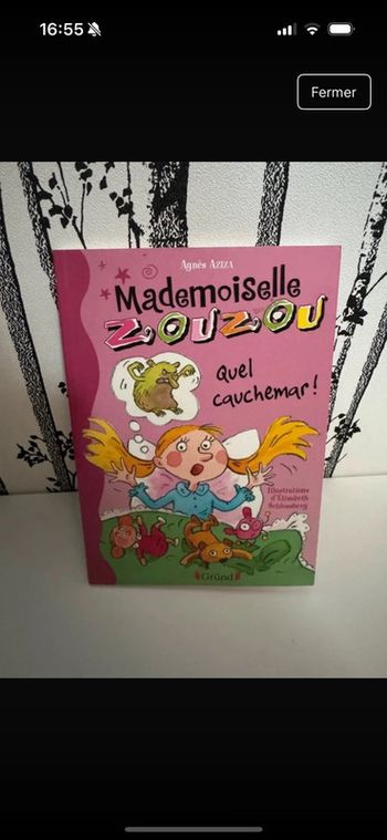 Livre mademoiselle zouzou