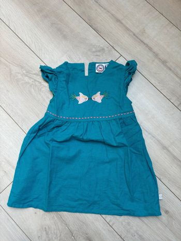 Robe turquoise