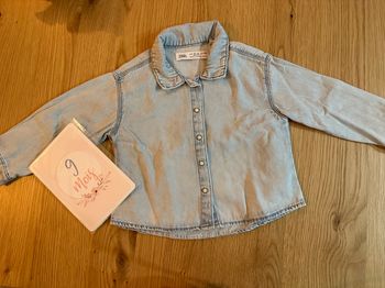 Chemise en jeans Zara 💙