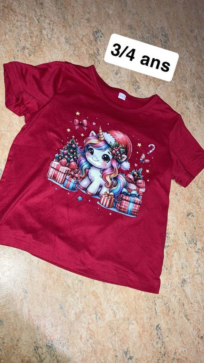 T-shirt 3/4 ans