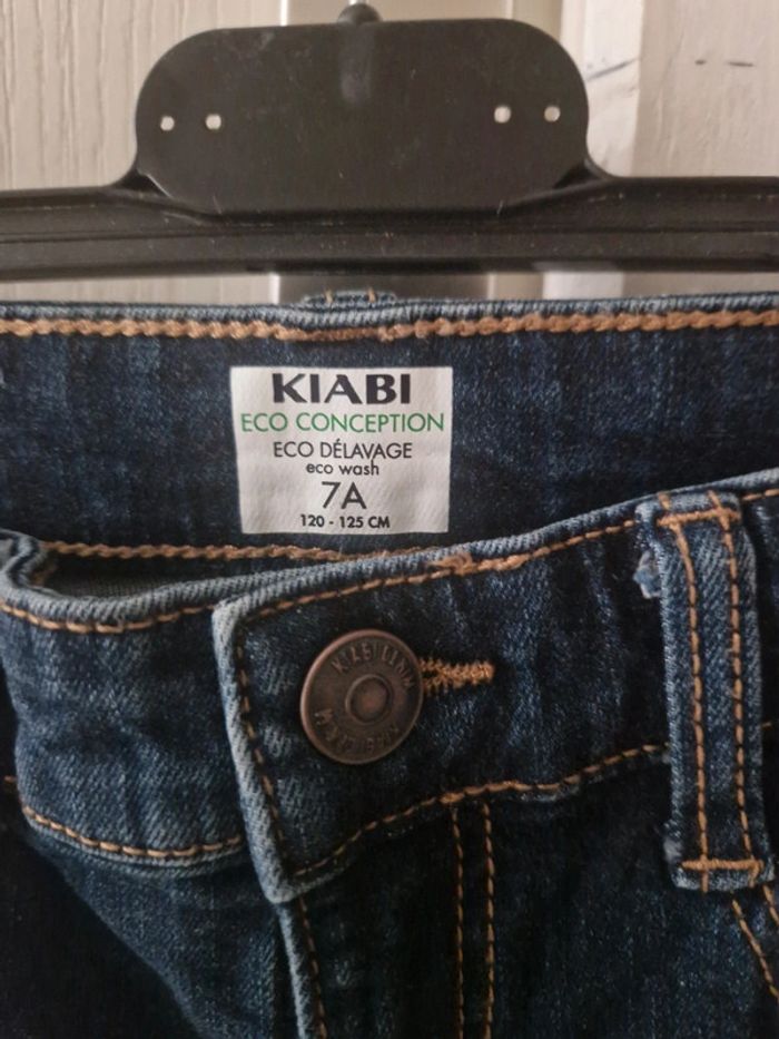 Jean Kiabi taille 7 ans excellent état - photo numéro 3