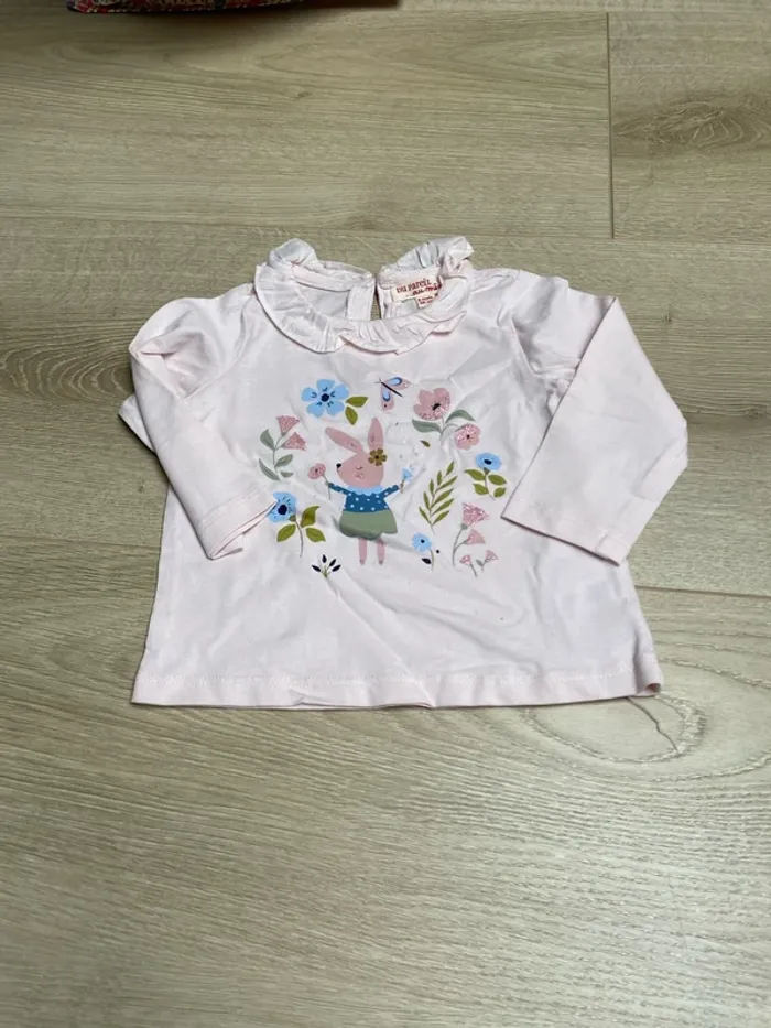 T-shirt manches longues du pareil au même - photo numéro 2