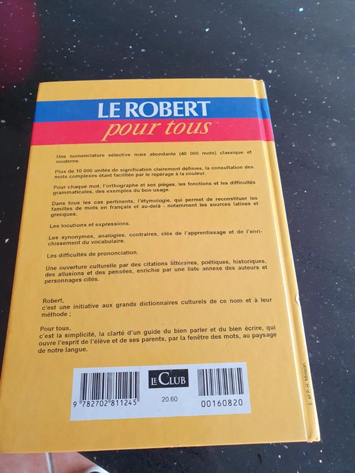 Dictionnaire le Robert pour tous - photo numéro 2