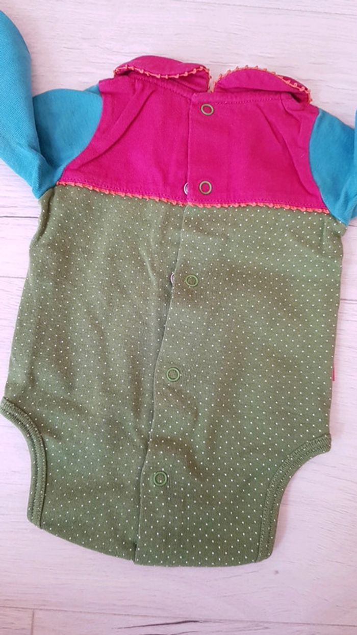 Body habillé catimini fille 1mois neuf - photo numéro 3