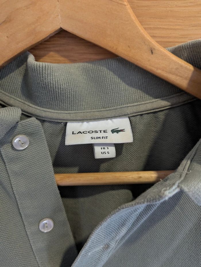 Polo Lacoste vert - photo numéro 2