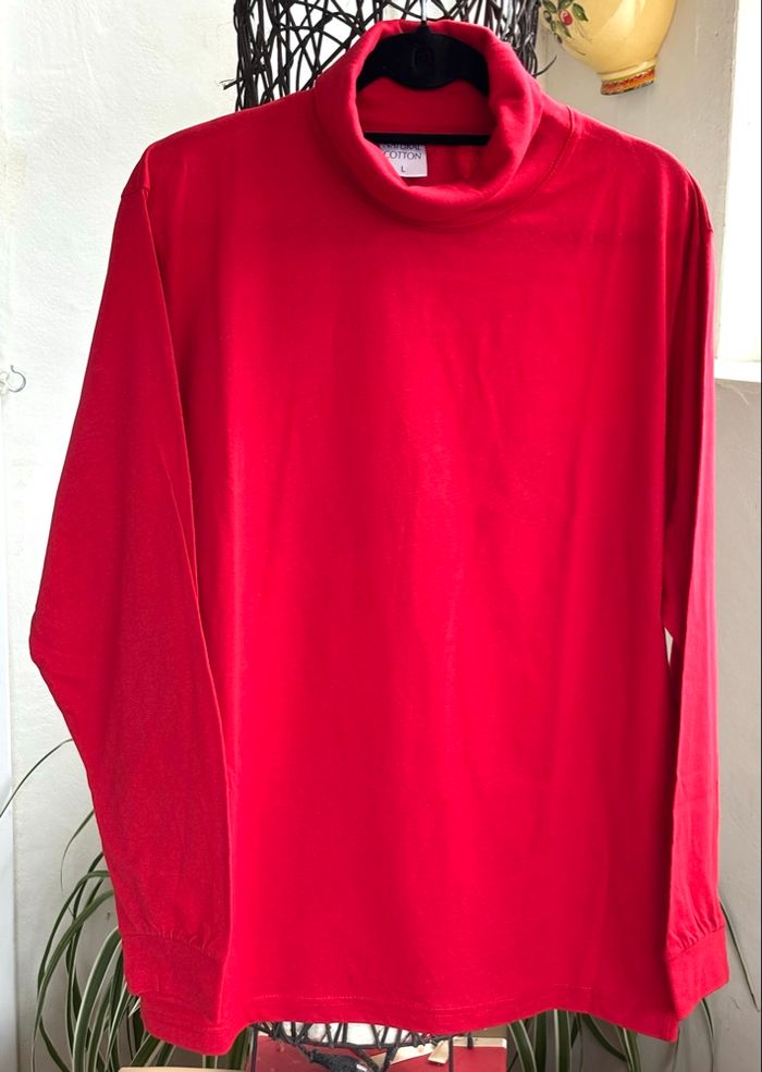 Lot 3 sous pull col roulé unisex Taille L - photo numéro 3