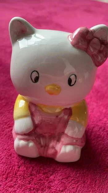 Figurine chat tirelire
