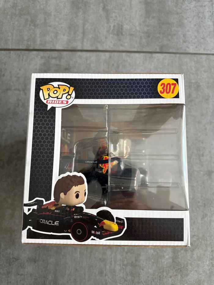 Figurine Funko Pop Rides Max Verstappen 307 Oracle Red Bull Racing - photo numéro 5