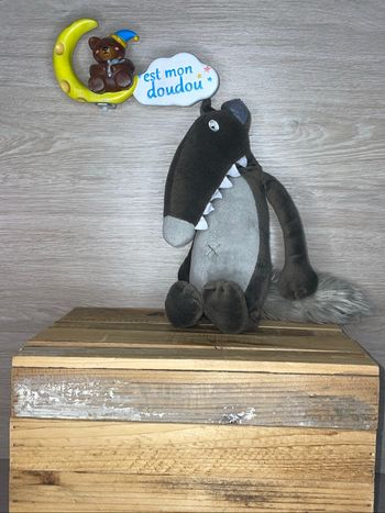 POP01 doudou loup 🐺 auzou
