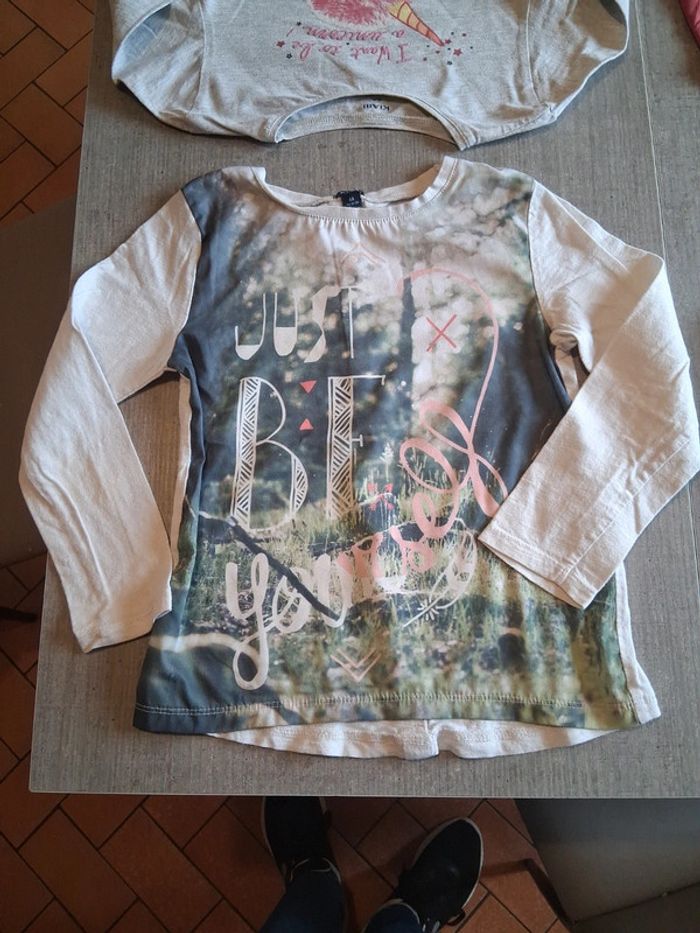 T-shirt manches longues 6ans kiabi