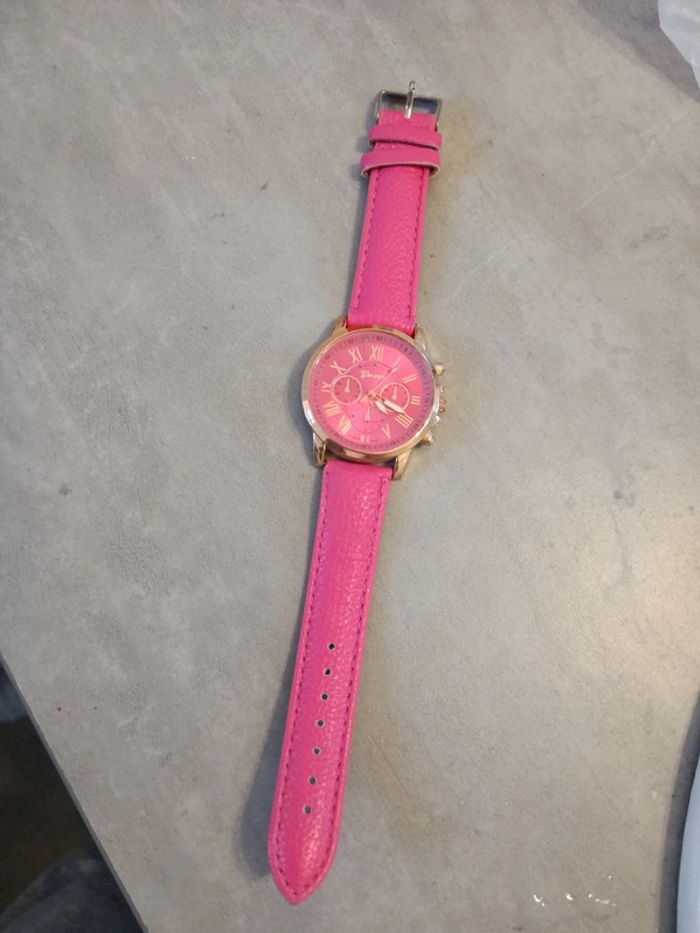 Montre rose