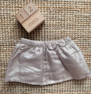 Jupe pailletée Vertbaudet 12mois / 74cm