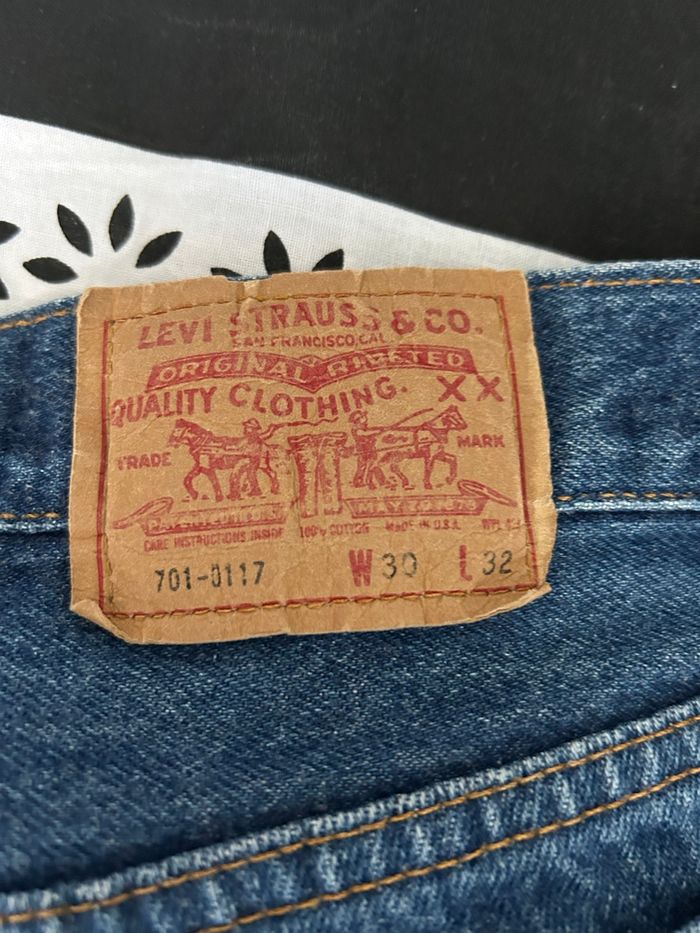 Jean 701 vintage année 80