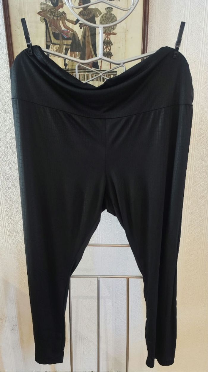 Legging fin effet écaille
