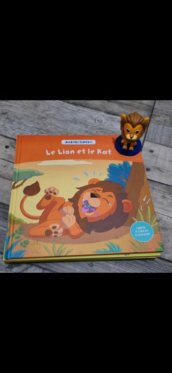 Hachette 48 Audioconte livre et figurine audio conte