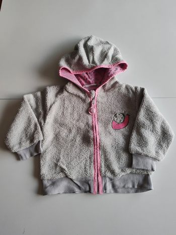 Veste zippée 12 mois