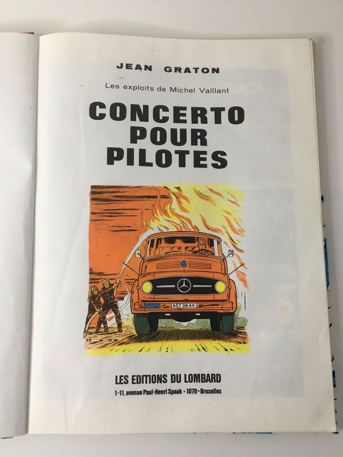 Michel Vaillant Concerto pour pilotes Tome 13 - photo numéro 3