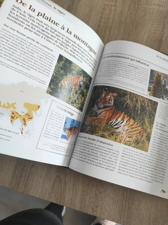 Livre édition atlas le tigre - photo numéro 3