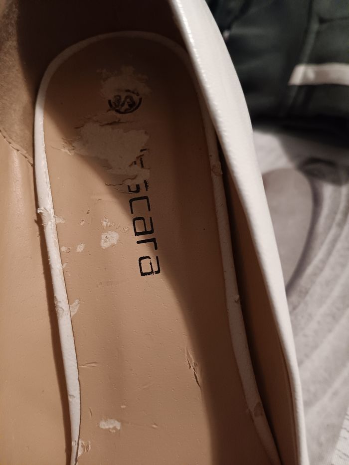 Escarpins blancs plate-forme - photo numéro 6