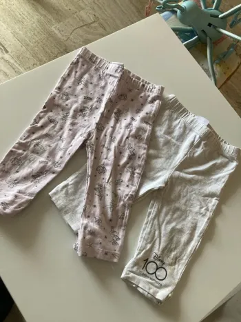Lot de deux legging court , 23 mois