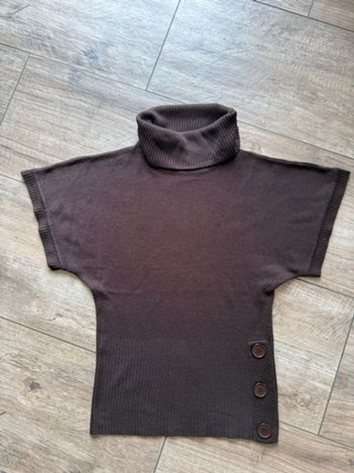 Pull col roulé vintage