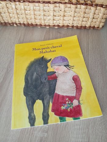 Livre enfant mon petit cheval Mahabat