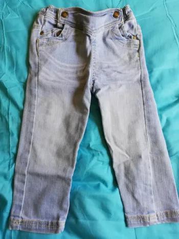 Jeans bleu fille