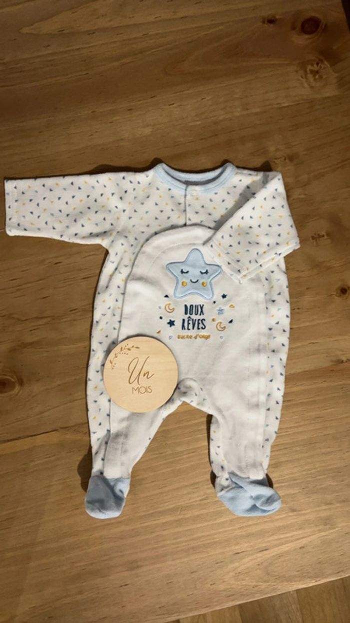 Pyjama 1 mois Sucre d’orge
