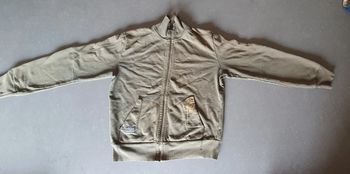 Gilet vert à manche longue