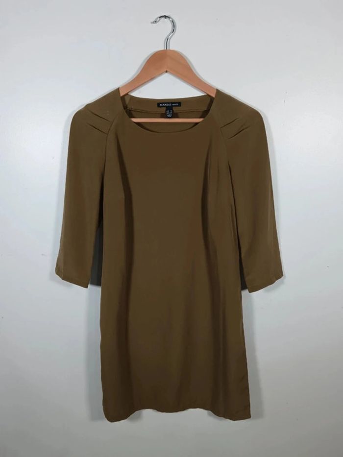 C6 robe kaki Mango XS