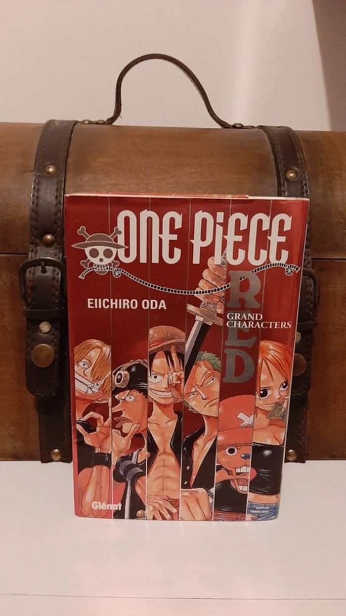 Databook One Piece guidebook Red